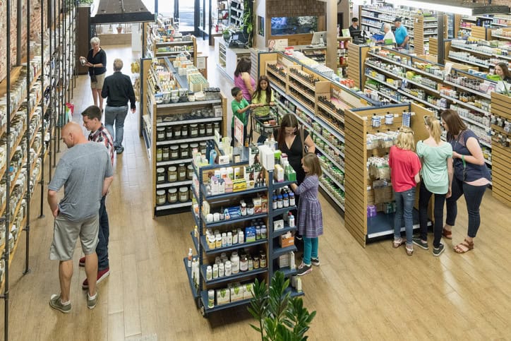 Convert more visits into sales 17 Groups of customers look at products in a store